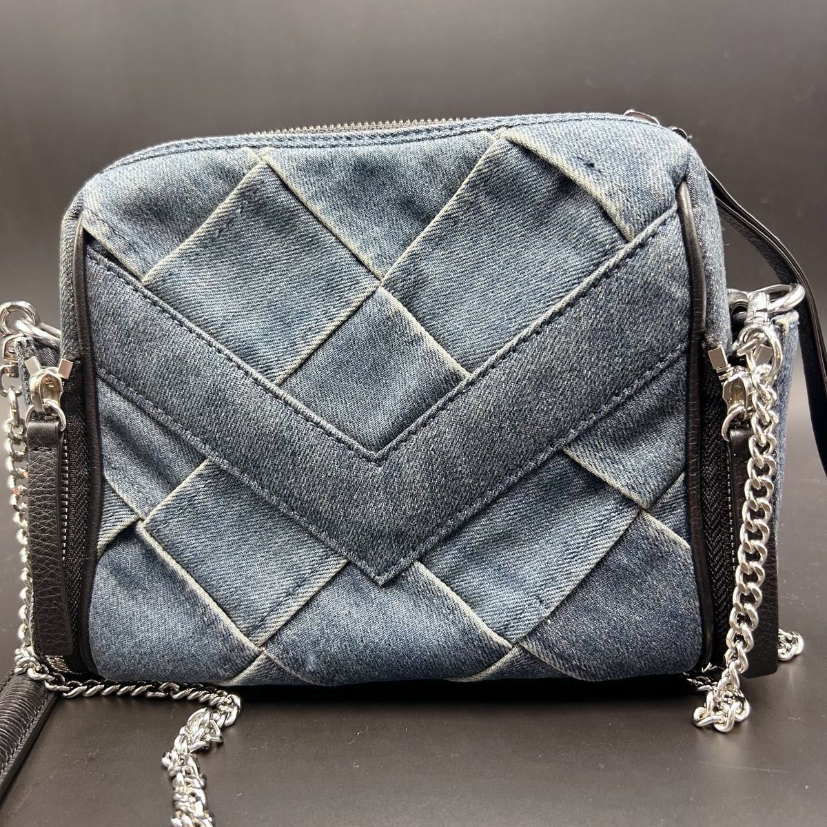 極美品 00s DIESEL shoulder denim archive y2k ディーゼル ショルダー