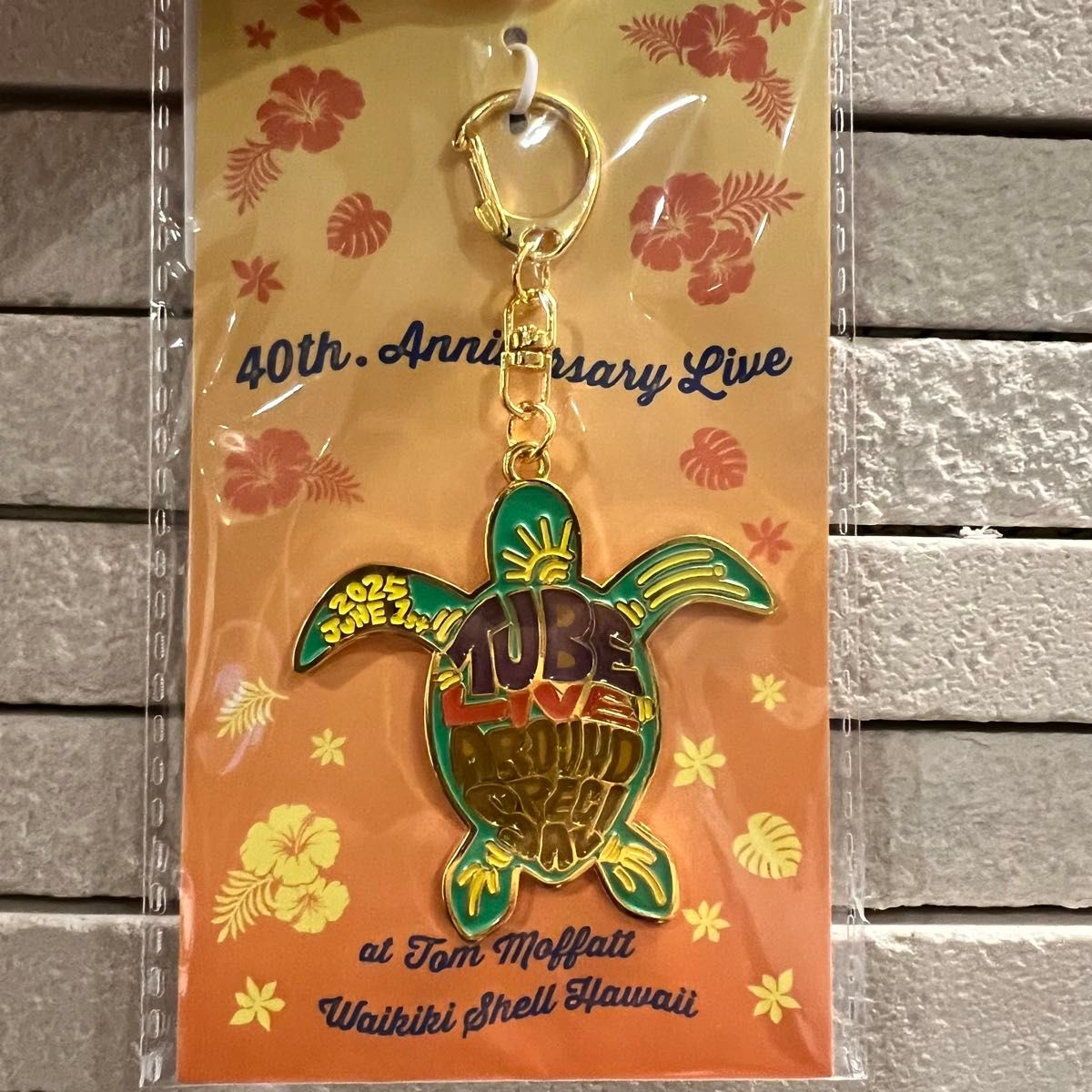 TUBE 40周年 ハワイ公演記念 限定ステンドグラスキーホルダー｜Yahoo