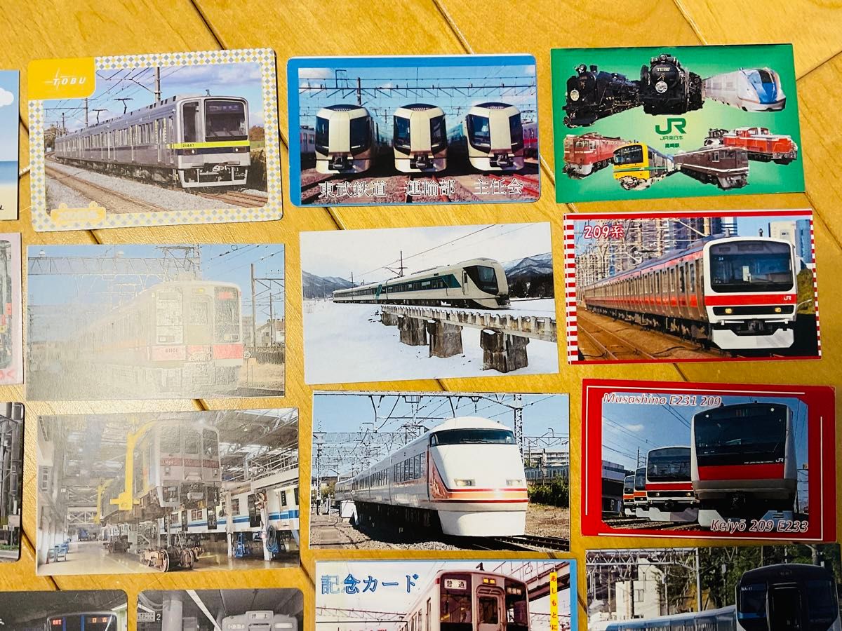 非売品 電車カード 鉄道カード 記念カード まとめ売り 約40枚超 JR