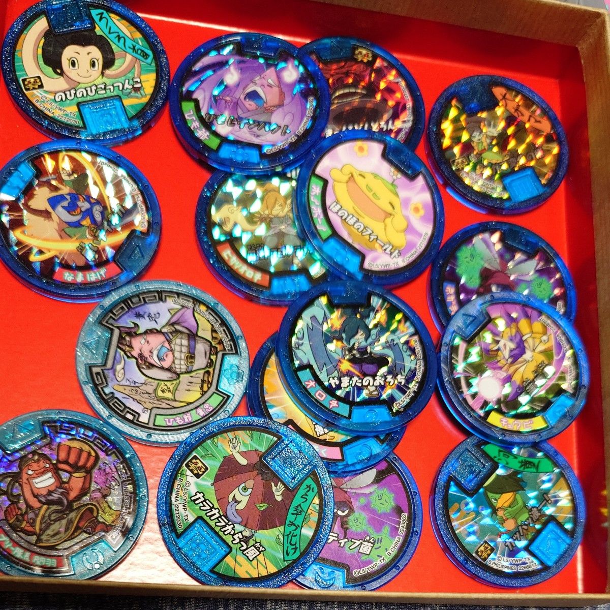 妖怪ウォッチ】妖怪メダル 銀フレーム 黒フレーム 青フレーム 緑