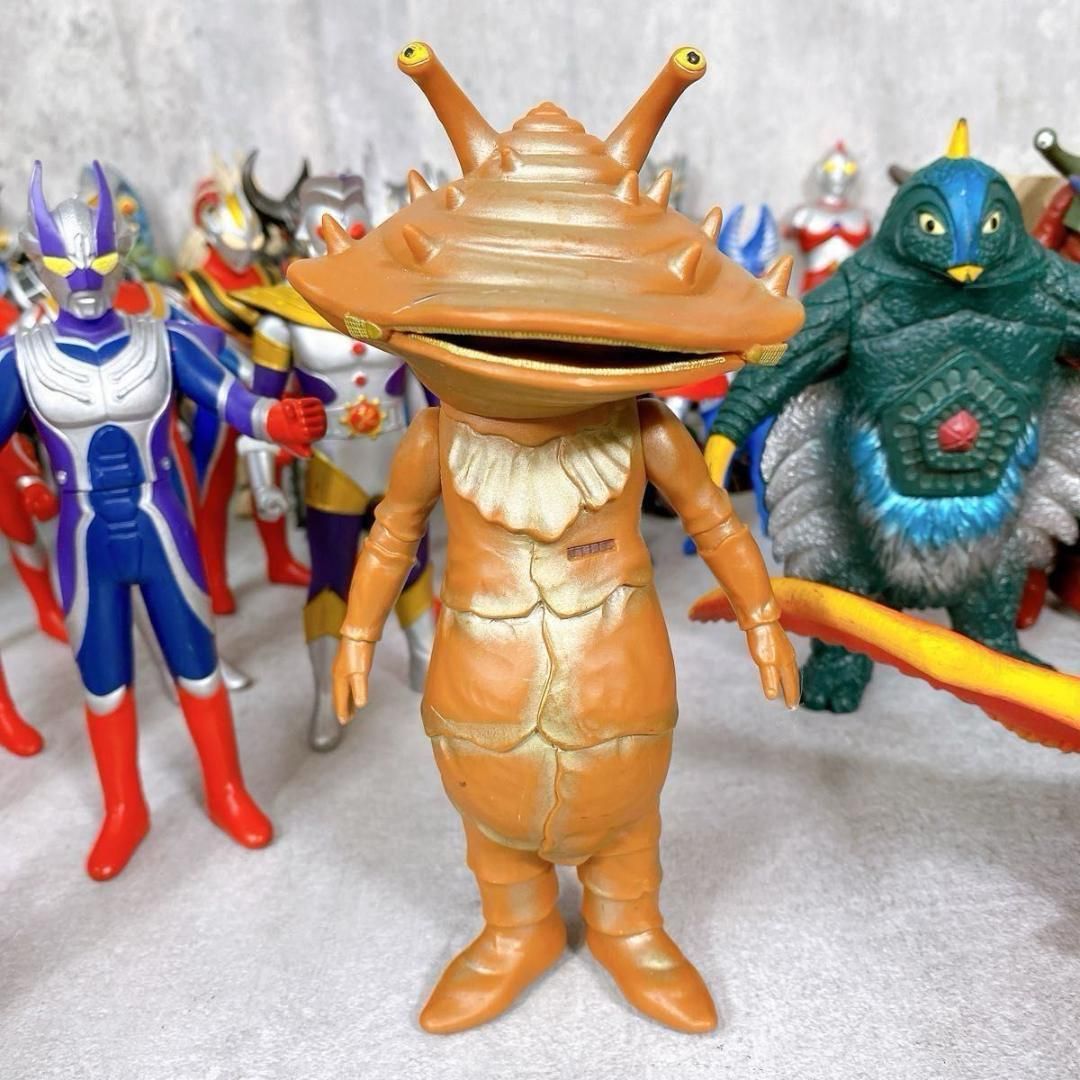 Y336 ウルトラマン & ウルトラ怪獣 シリーズ ソフビ 46体 大量 希少