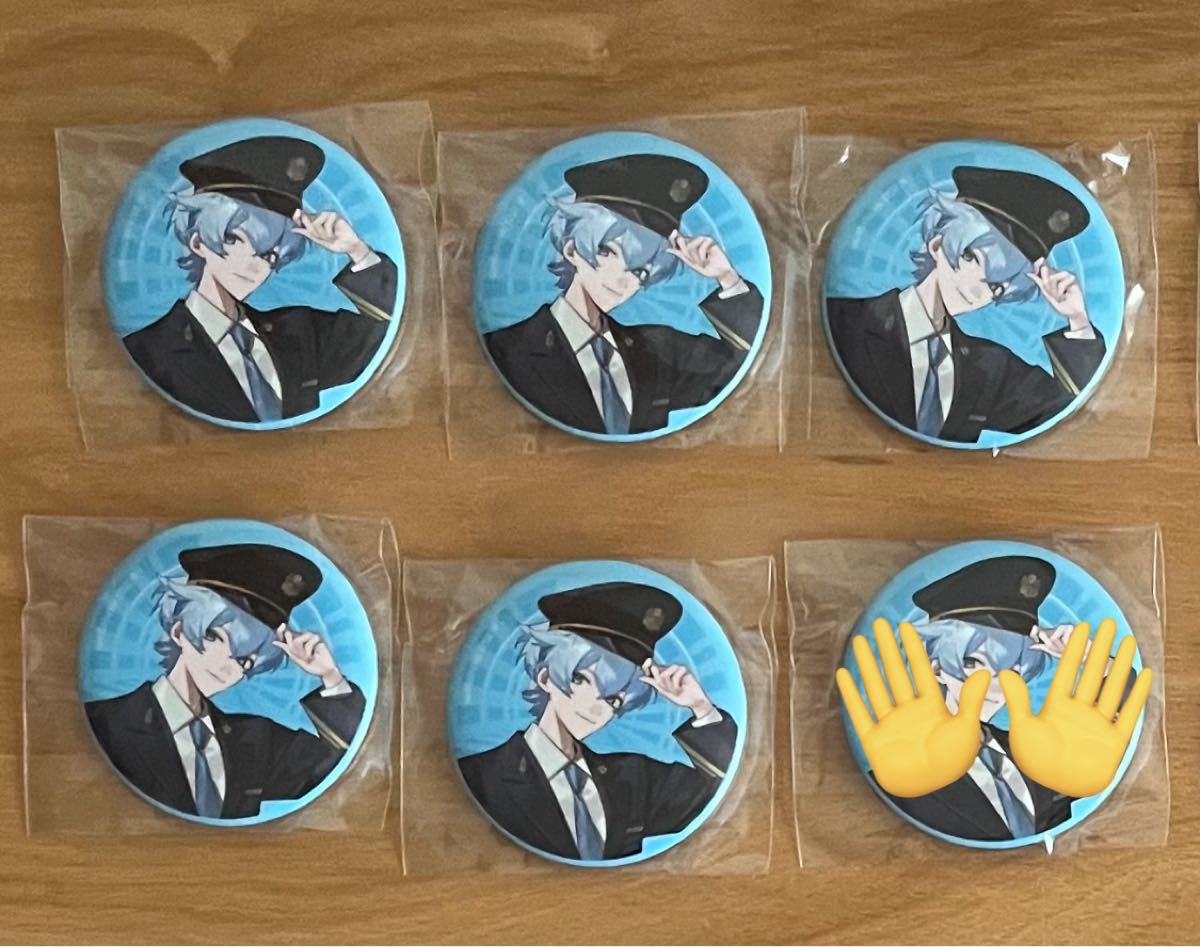 日常組 ニデック京都タワーコラボ クロノアさん 缶バッチまとめ売り