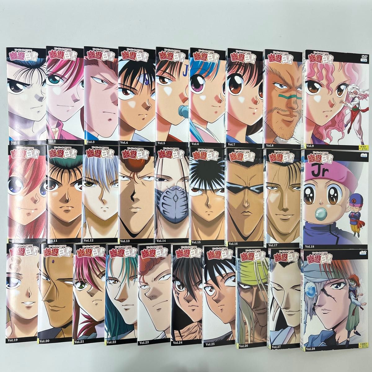 幽遊白書 DVD 全28巻 全巻セット レンタル落ち｜Yahoo!フリマ（旧