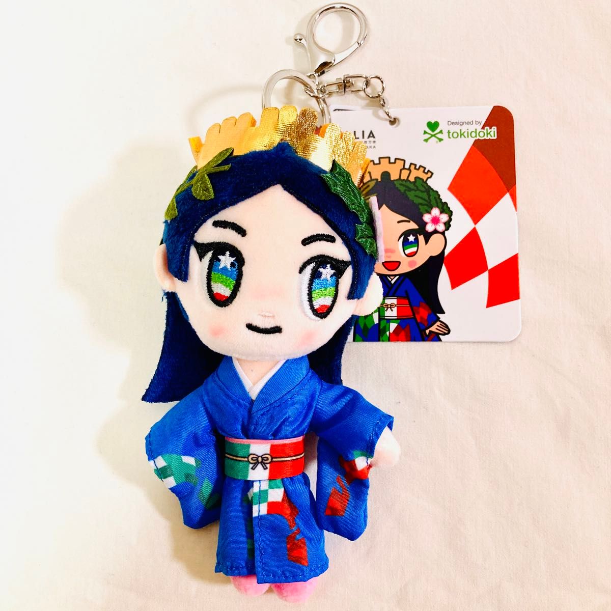 イタリアパビリオン 入館限定 イタリアちゃん ぬいぐるみ キーホルダー