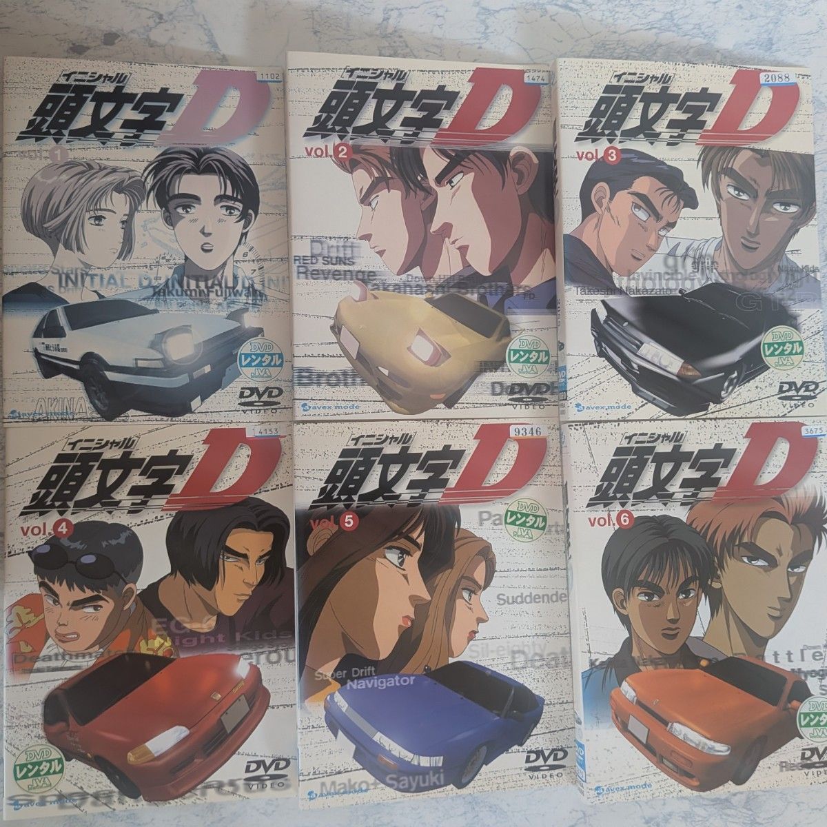 DVD 頭文字D イニシャルD 1期 2期 3期 全12巻｜Yahoo!フリマ（旧PayPay