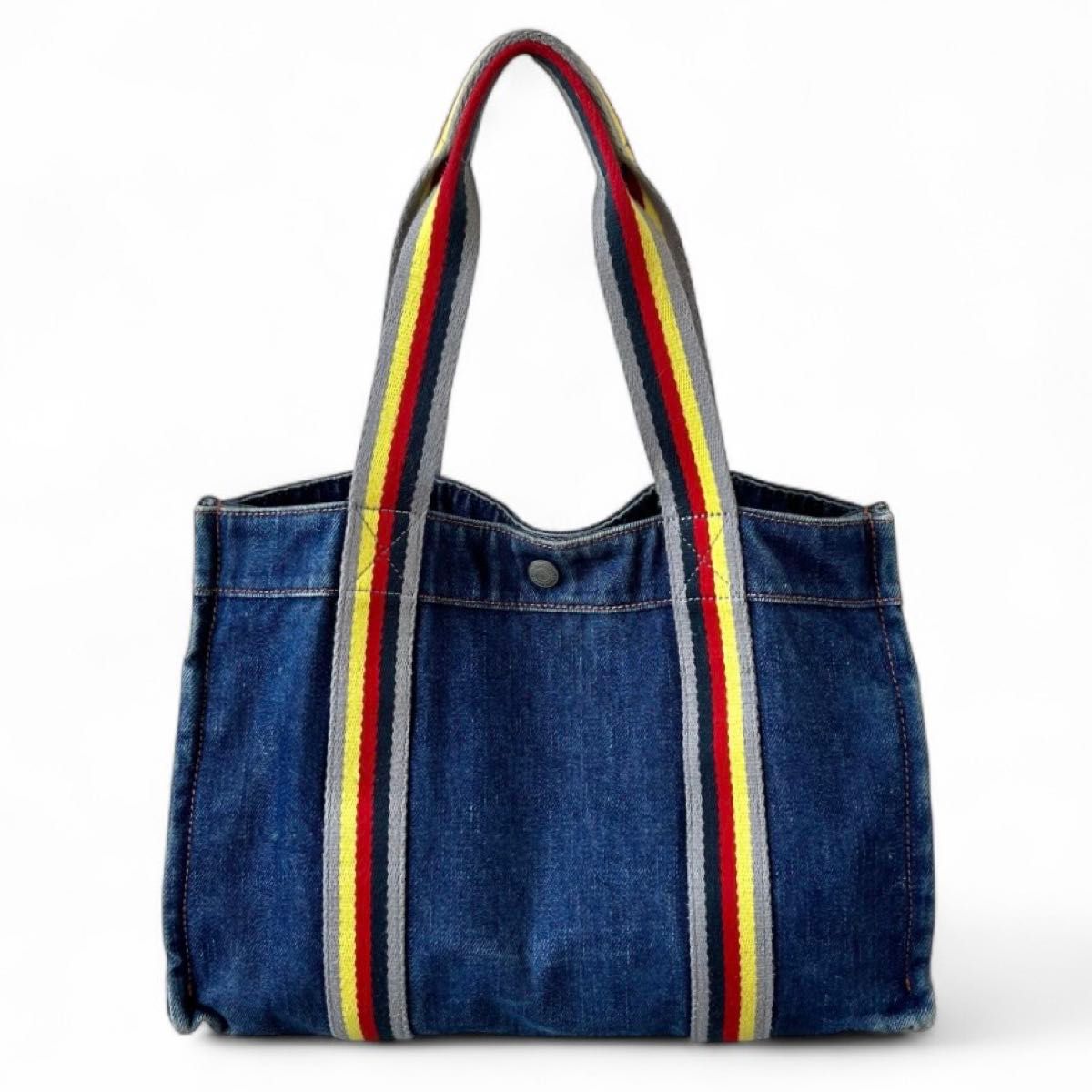 EVISU エヴィス デニム トートバッグ 刺繍 カモメ｜Yahoo!フリマ（旧