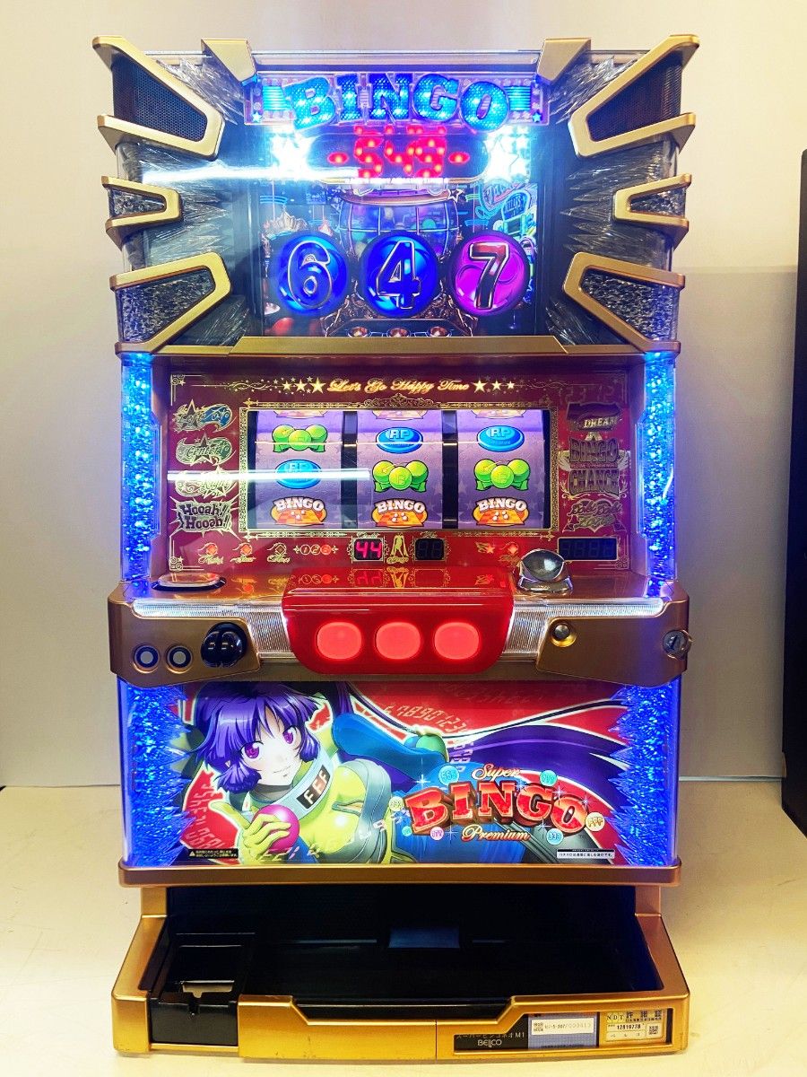 即発送可 パチスロ スロット実機 ベルコ プレミアムビンゴ｜Yahoo
