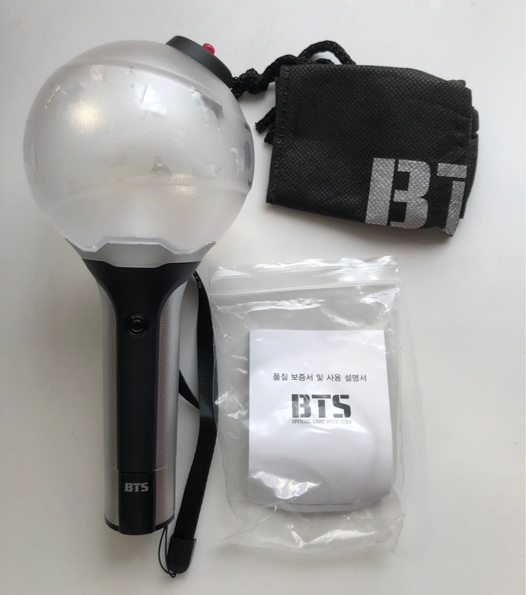 BTS ペンライト ペンラ 初期 ver1 Ver 2 セット 予備ヒューズセット