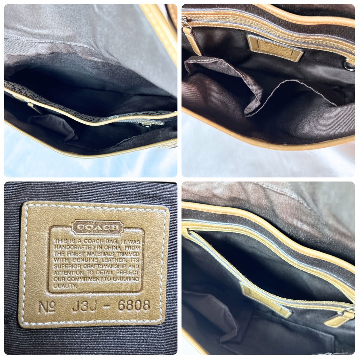 美品 COACH コーチ ワンショルダーバッグ SOHO ソーホー ミニ