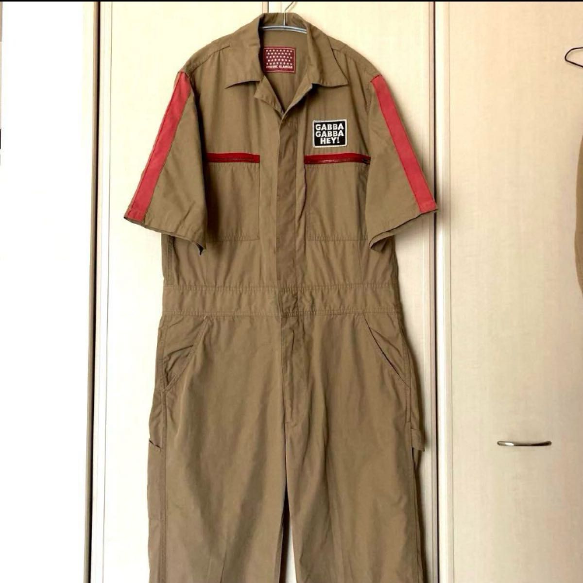 ヒステリックグラマー つなぎ RAMONES 人気品 レア 美品 メンズF 古着