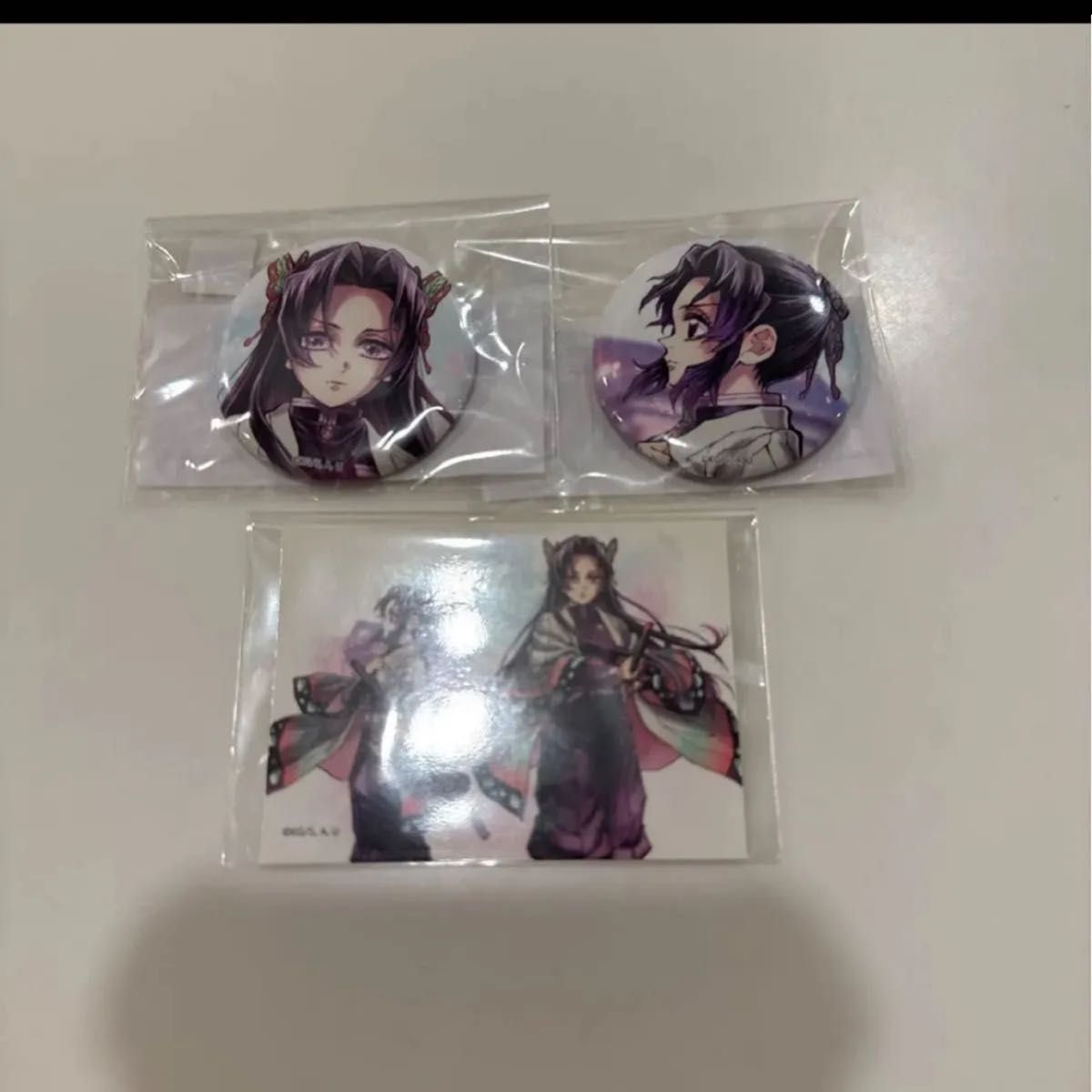 鬼滅の刃 コミケ リアルwebshopくじ 胡蝶しのぶ&カナエ 3点セット