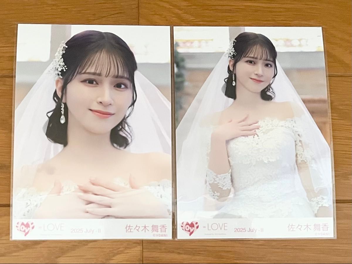 佐々木舞香 生写真 ウェディング｜Yahoo!フリマ（旧PayPayフリマ）