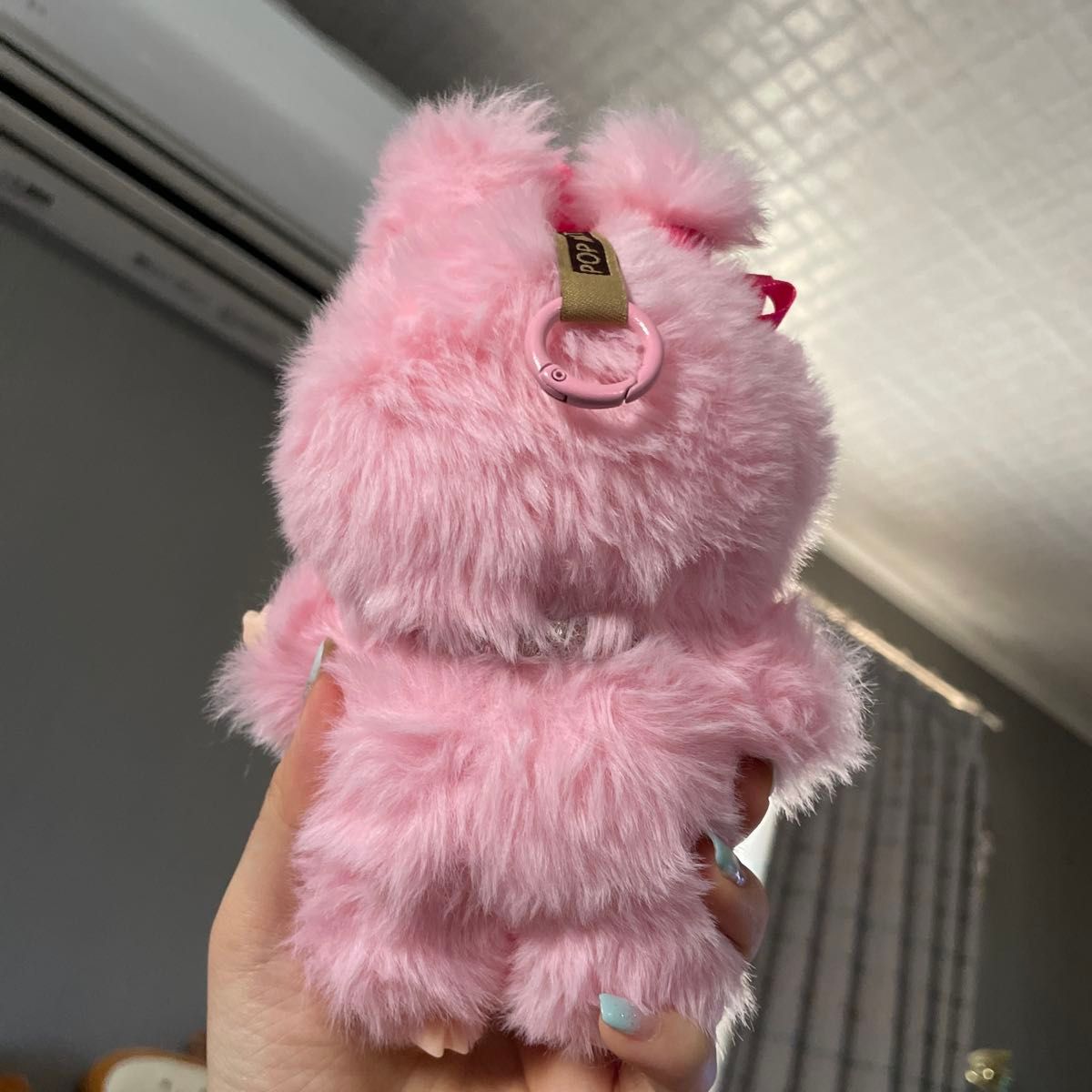 海外限定LABUBU ZIMOMOラブブ ぬいぐるみ ふわふわ キーホルダー