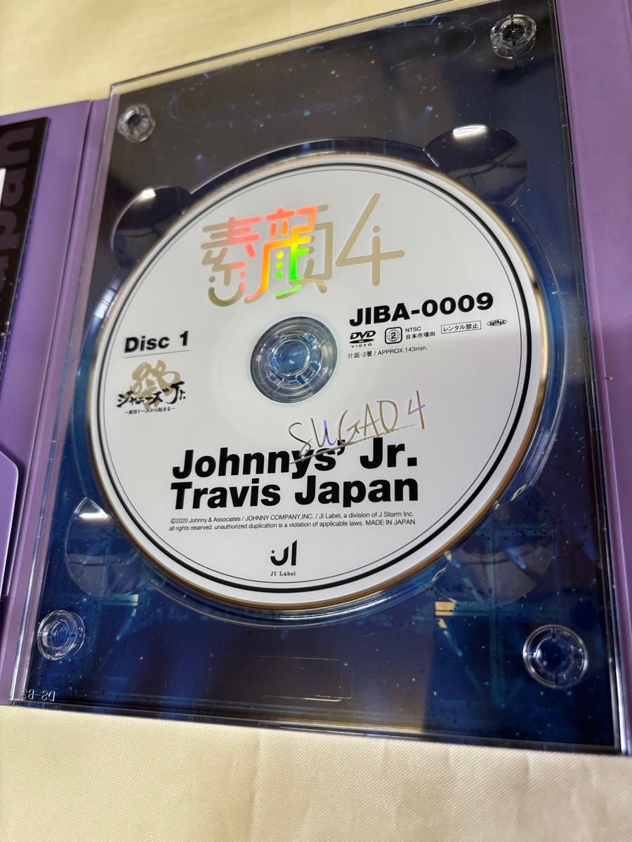 Travis Japan 素顔4 DVD 正規品 写真 グッズ 美品 オフショッ