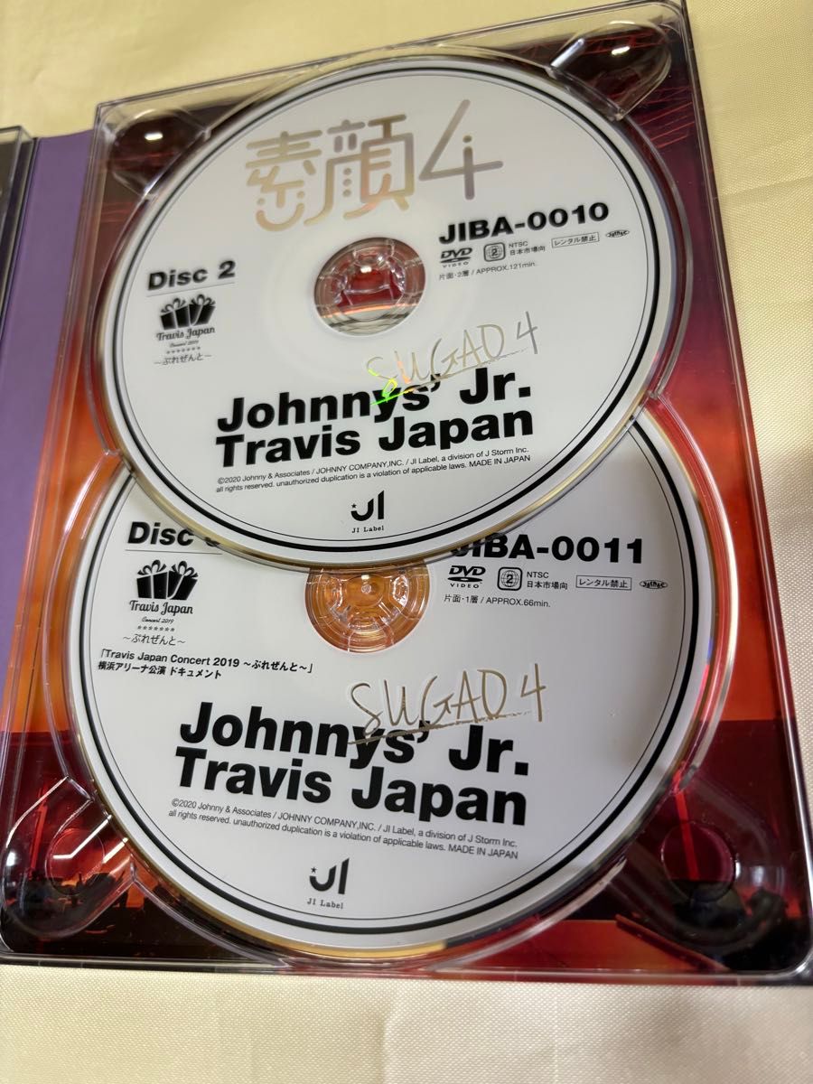 Travis Japan 素顔4 DVD 正規品 写真 グッズ 美品 オフショッ