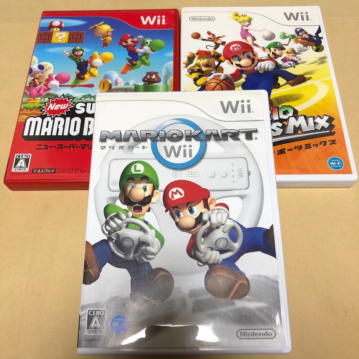 マリオカートWii マリオスポーツミックスWii Newスーパーマリオ