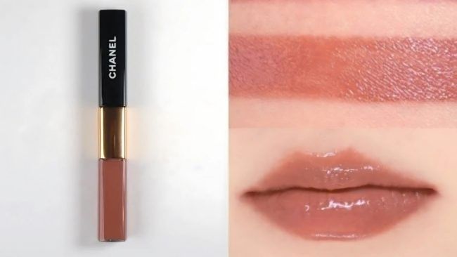 新品 CHANEL ルルージュデュオウルトラトゥニュ 186 ピンクヌード