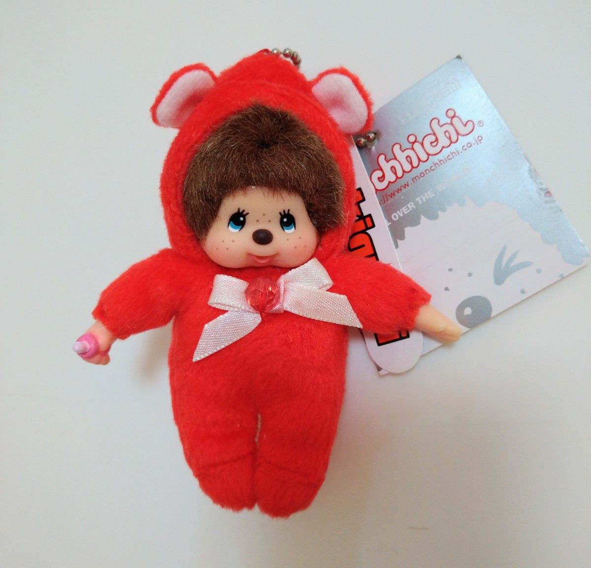 新品 モンチッチ 誕生石 5個セット キーチェーン キーホルダー 2672s