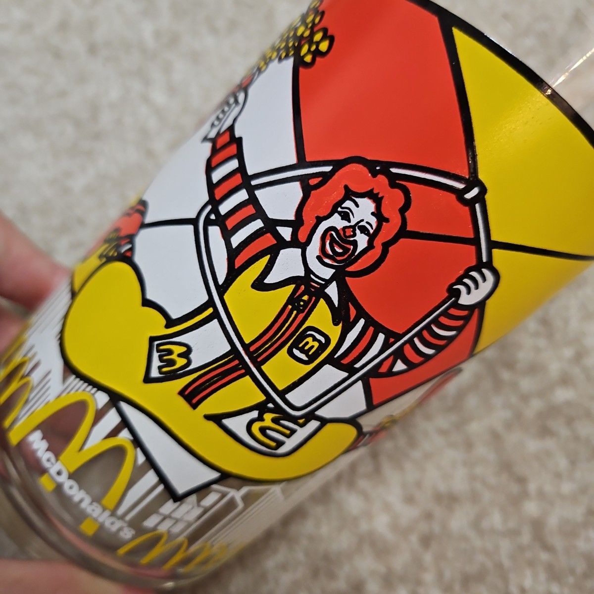 激レア 希少 70's ドナルド・マクドナルド グラス コップ 2個セット