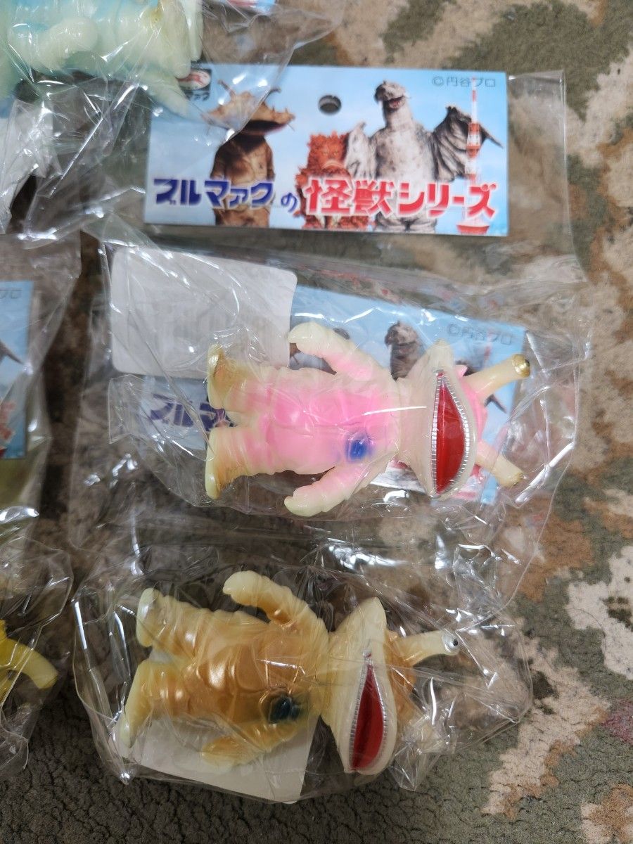 ブルマァク ちびカネゴン 蓄光 5種セット ソフビ フィギュア ウルトラQ