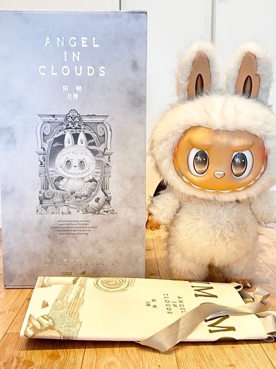 ANGEL IN CLOUDS 天使 エンジェル Zimomo Labubu ぬいぐるみ POPMART