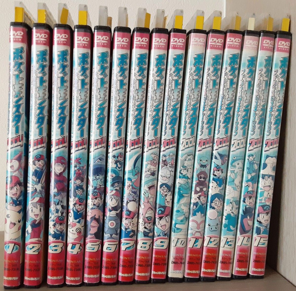 ポケットモンスター アドバンスジェネレーション2004 DVD15巻セット