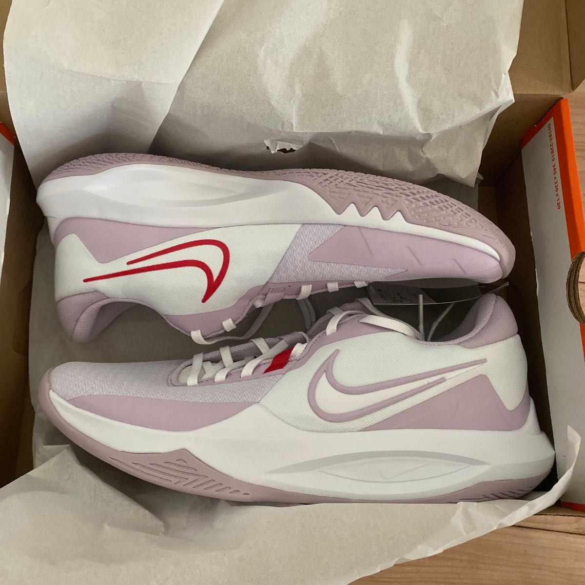 ナイキ プレシジョン 6 ピンク レアカラー バスケットボールシューズ