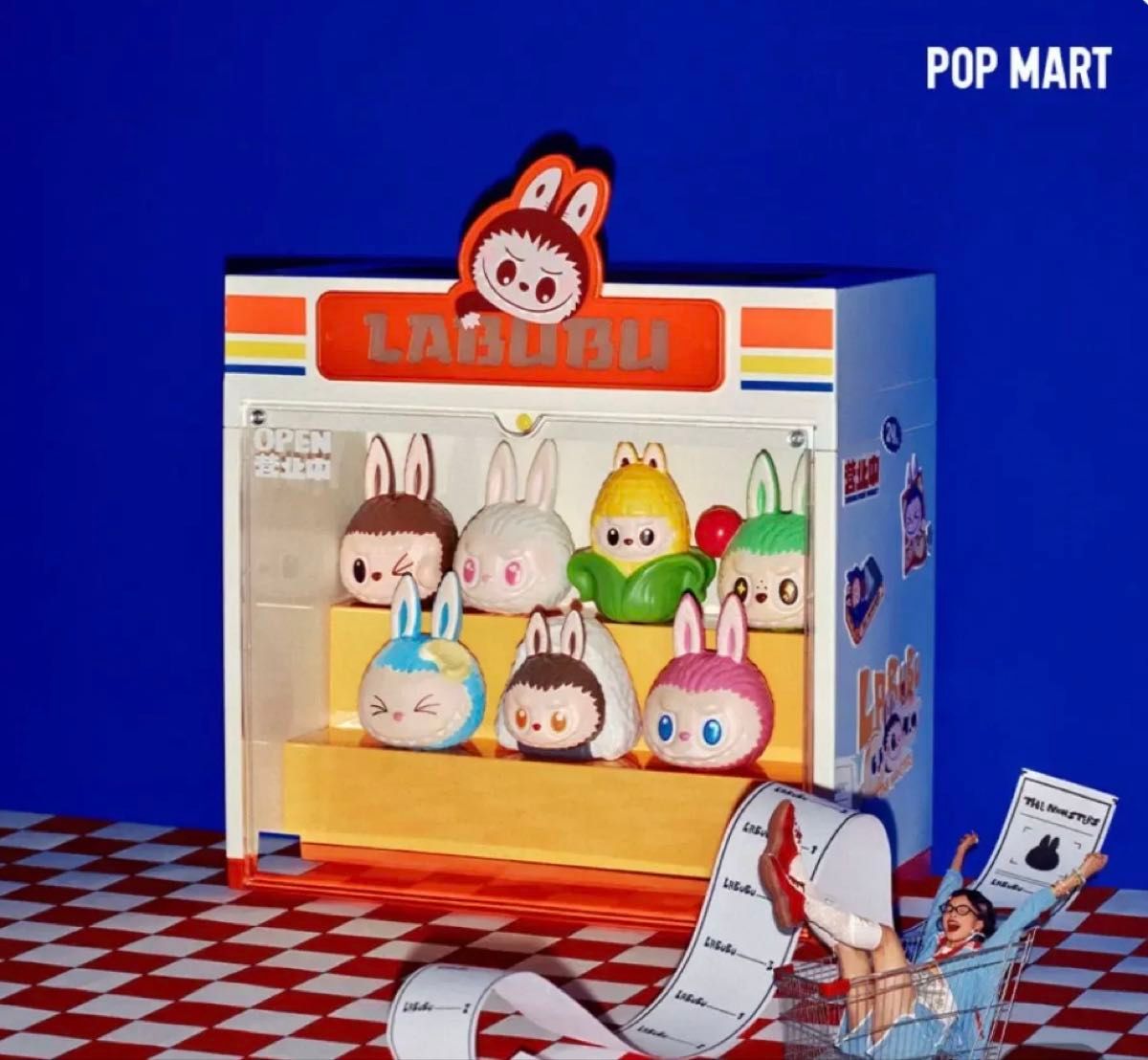 新品未開封 POPMART ポップマート LABUBU ラブブwacky mart ワッキー