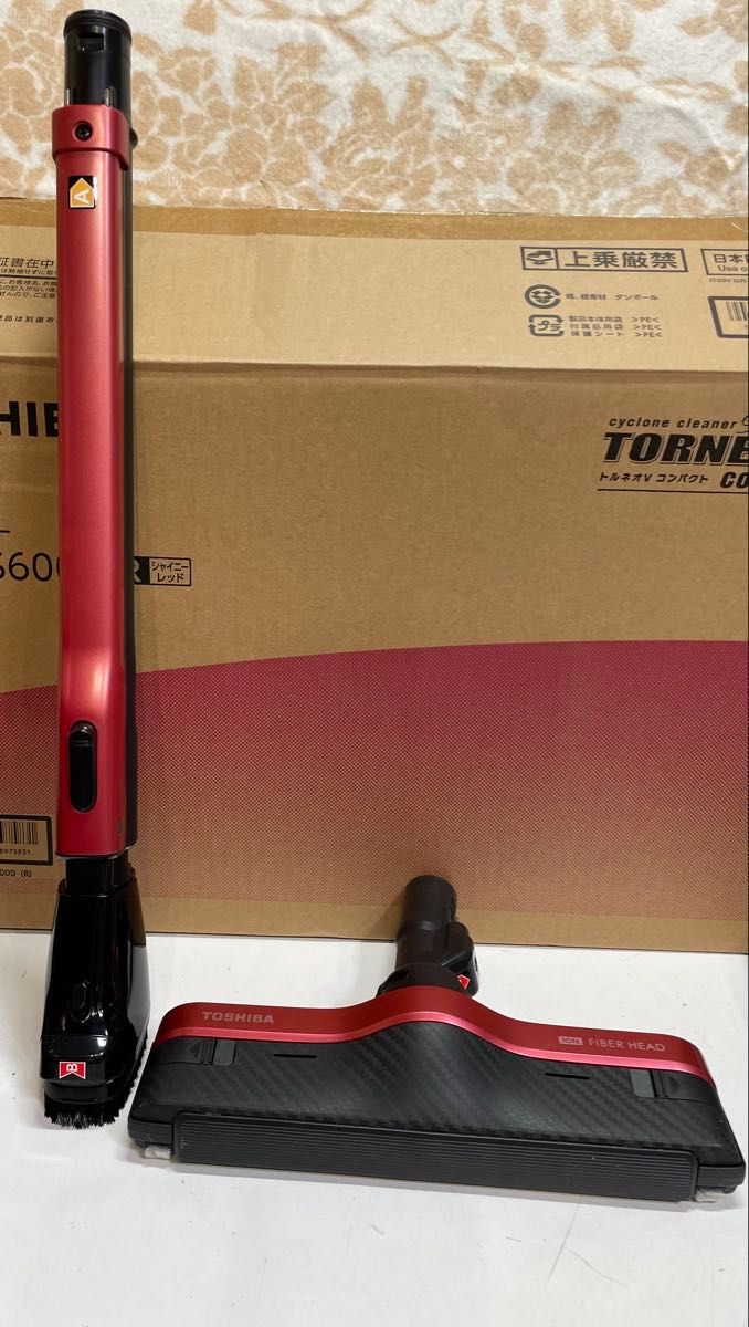 TOSHIBA 東芝 TORNEO V サイクロンクリーナー VC-JS6000 R｜Yahoo