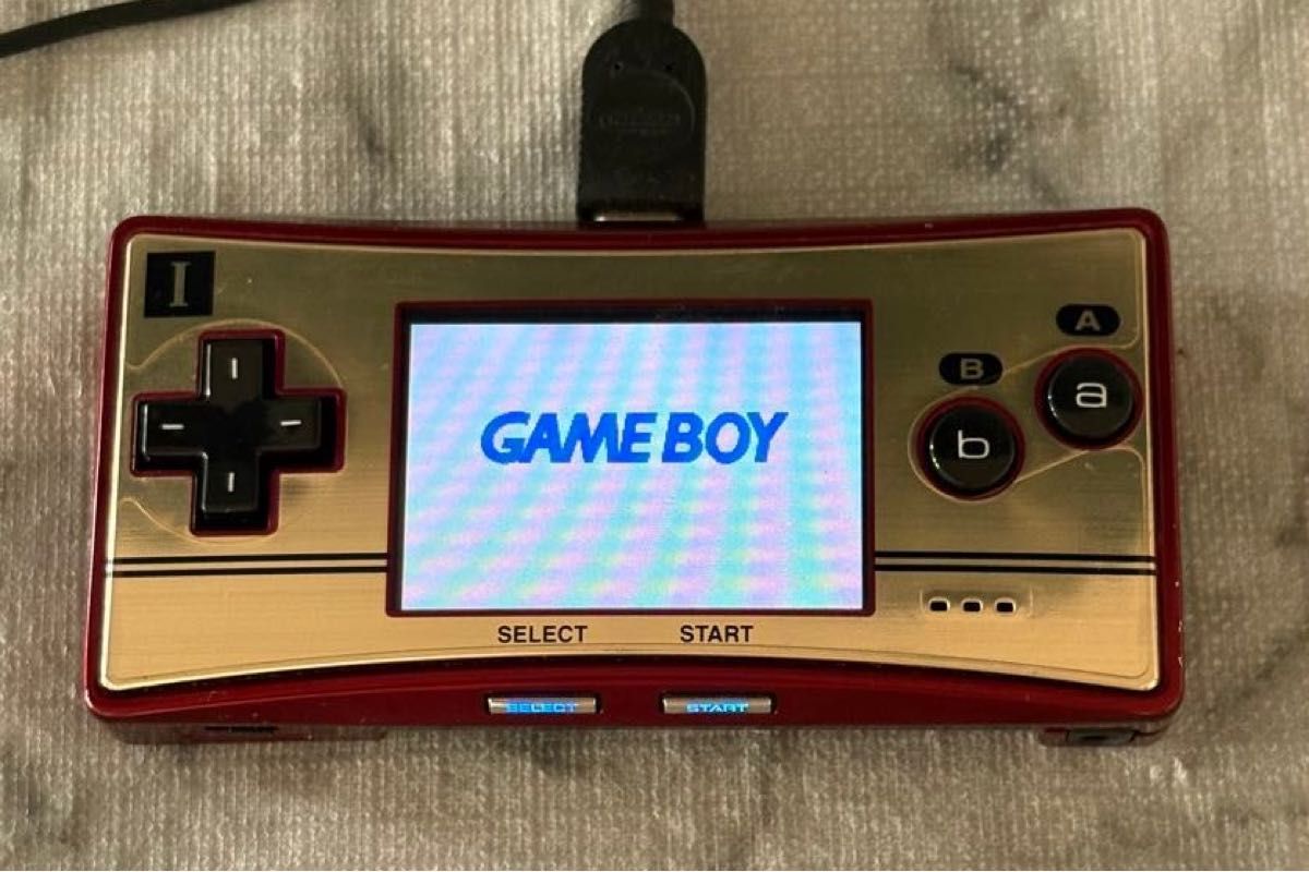 任天堂 ゲームボーイミクロ ファミコンカラー GAMEBOY micro 動作確認