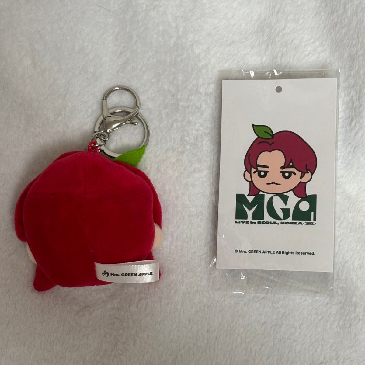 Mrs GREEN APPLE ミセス 韓国 ソウルコン ぬいぐるみキーリング 若井滉