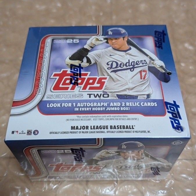③ 新品 2025 Topps Baseball Series2 Jumbo ジャンボ サインカード 1