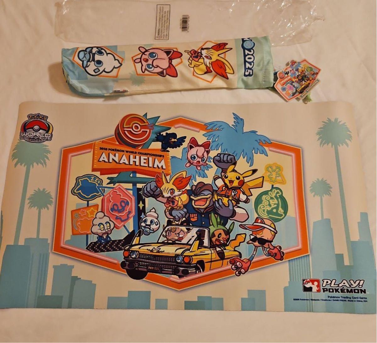 WCS 2025 ポケモン プレイマット アナハイム マット 未開封 ポケモン