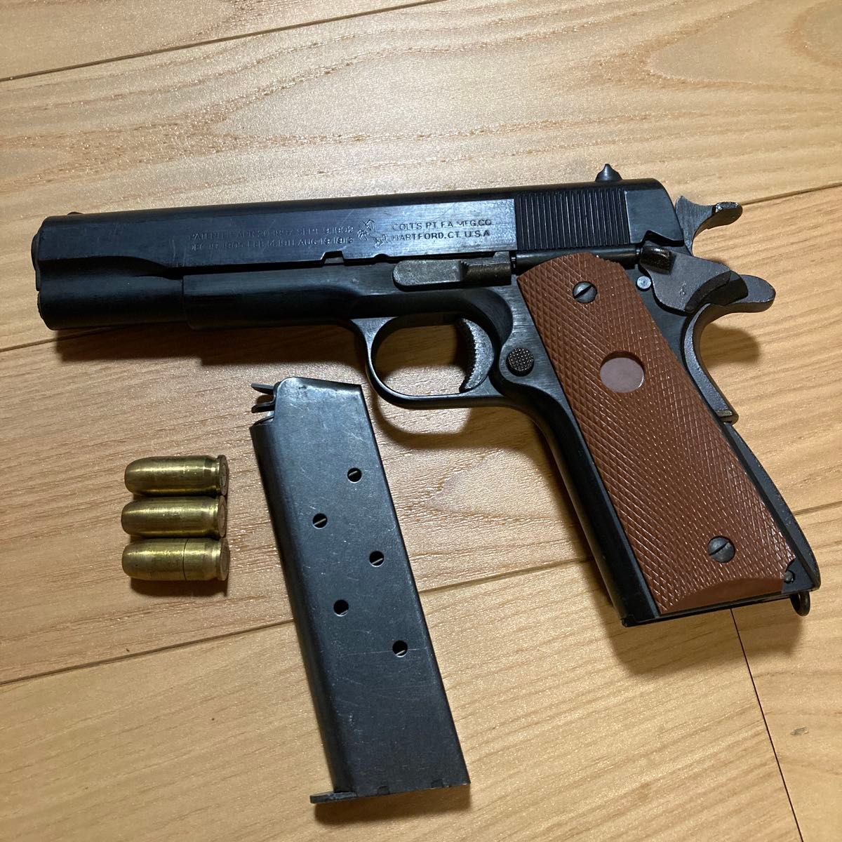 ジャンク扱い マルシンM1911 コルトガバメント モデルガン｜Yahoo