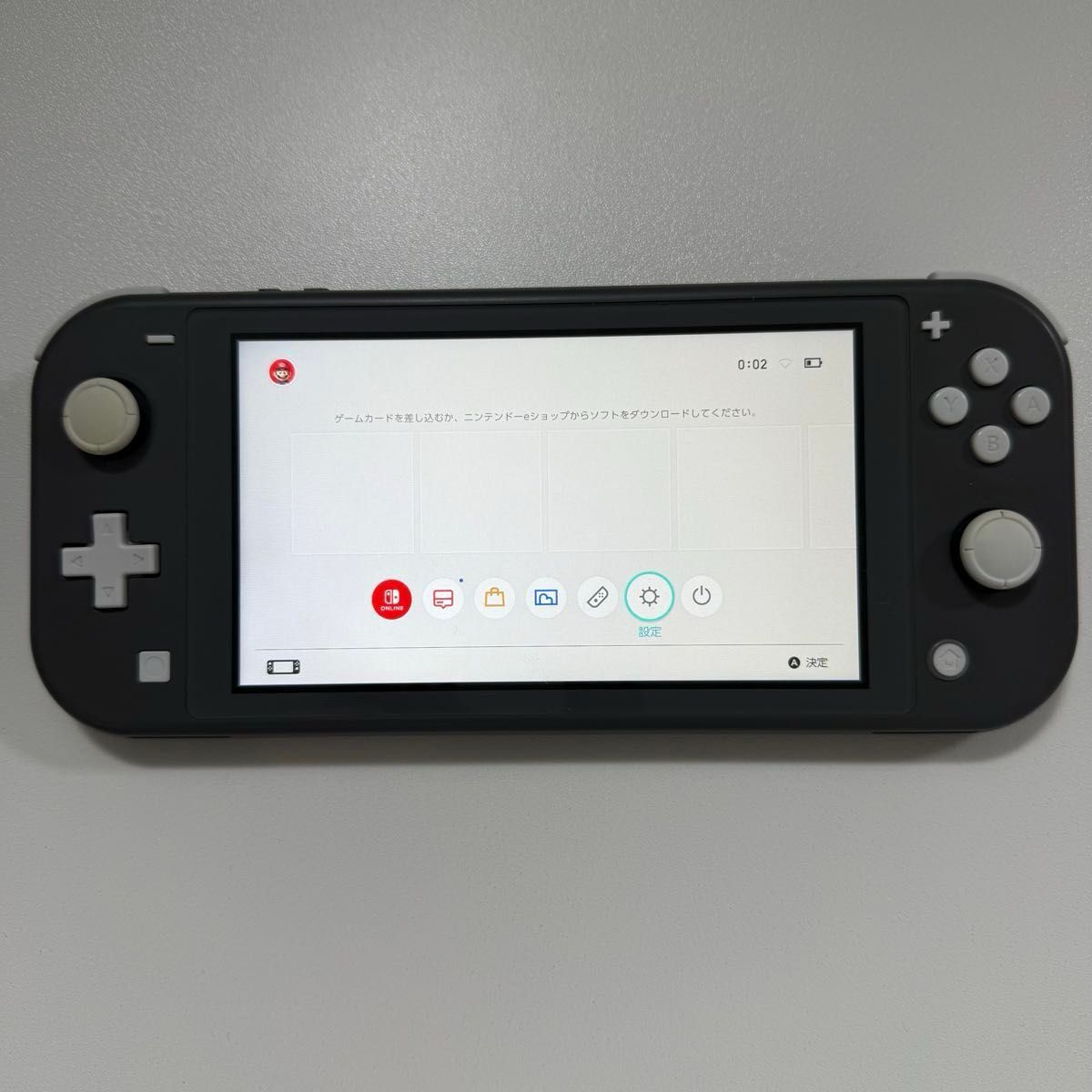 初期化済み Nintendo Switch Lite 任天堂 HDH-001 グレー ニンテンドー