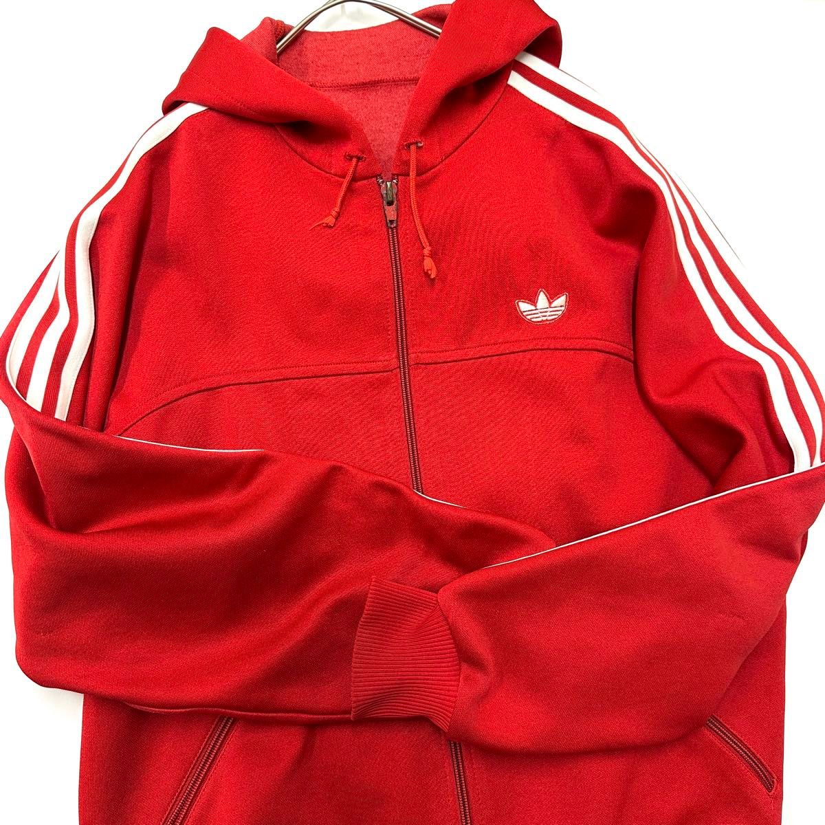 70s 80s adidas 西ドイツ デサント トレフォイルロゴ ジャージ