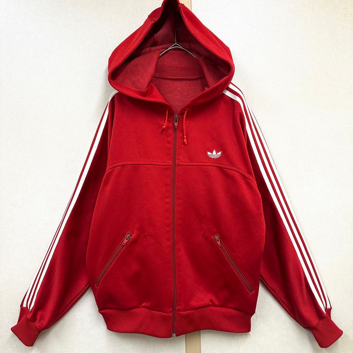 70s 80s adidas 西ドイツ デサント トレフォイルロゴ ジャージ