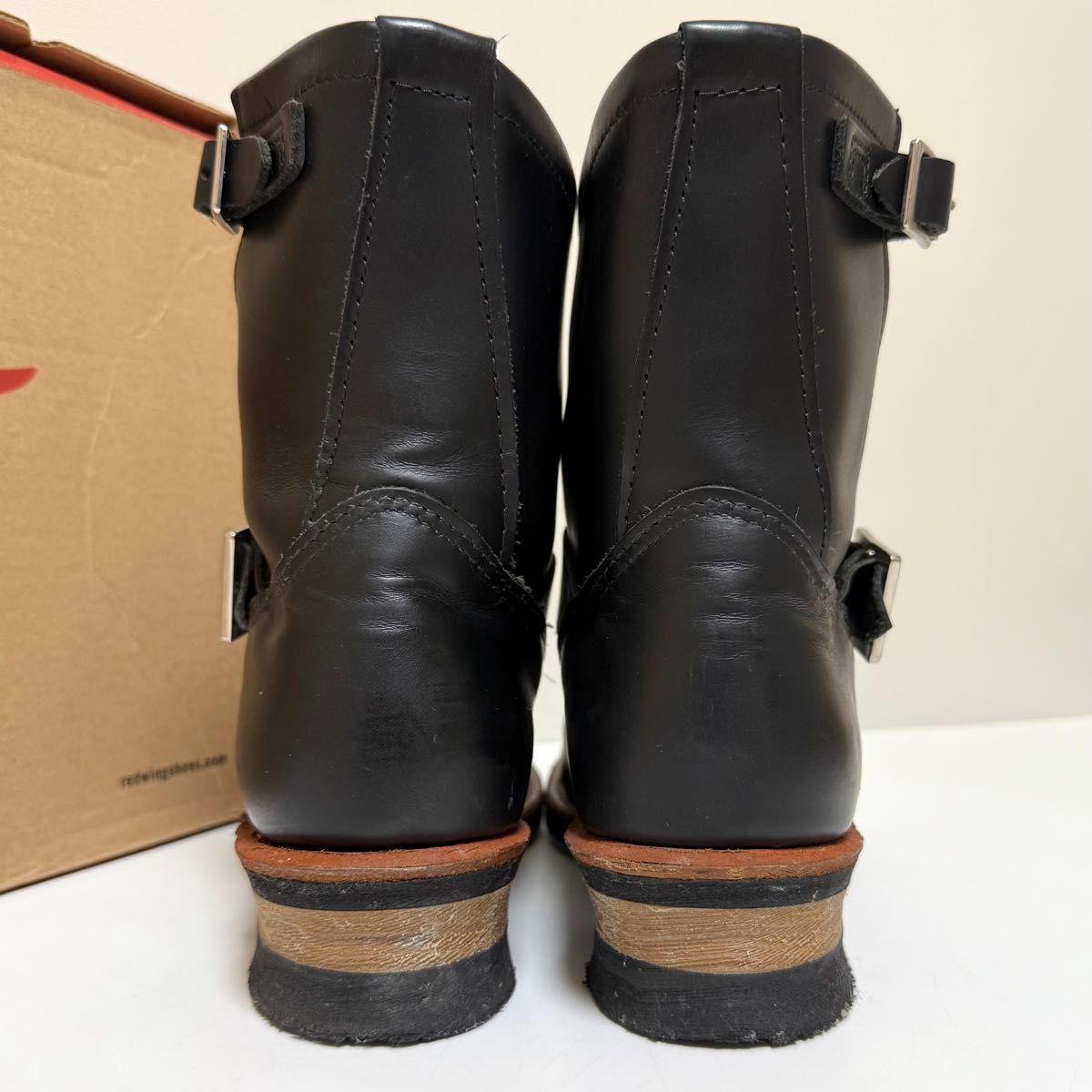 美品】レッドウイング 2976 ショート エンジニアブーツ 27cm 箱付き