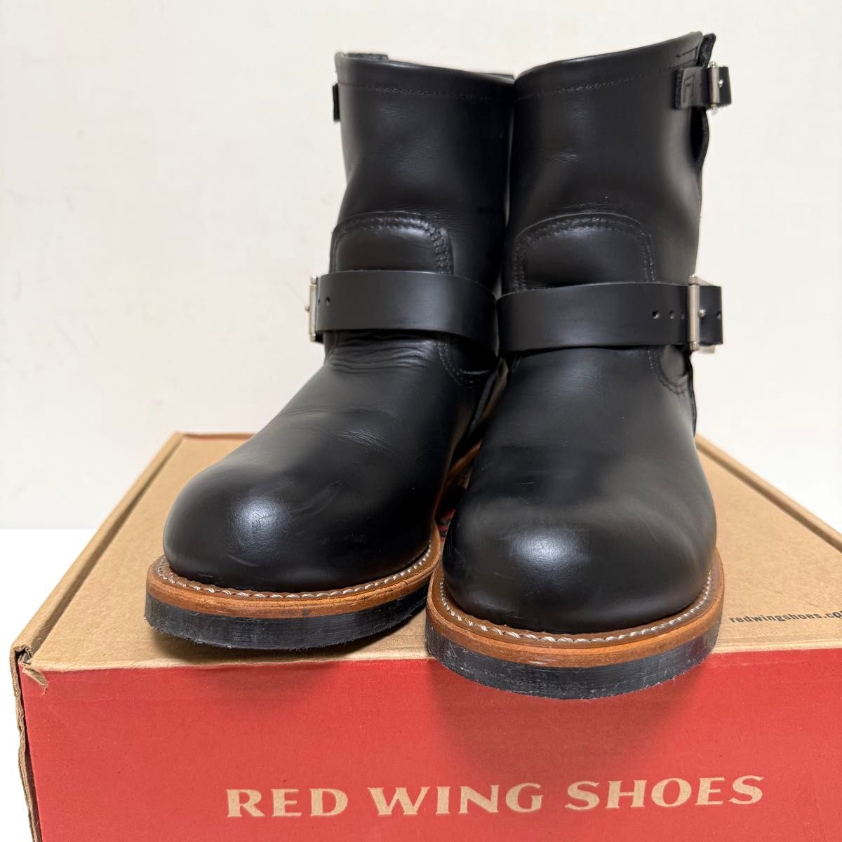 美品】レッドウイング 2976 ショート エンジニアブーツ 27cm 箱付き