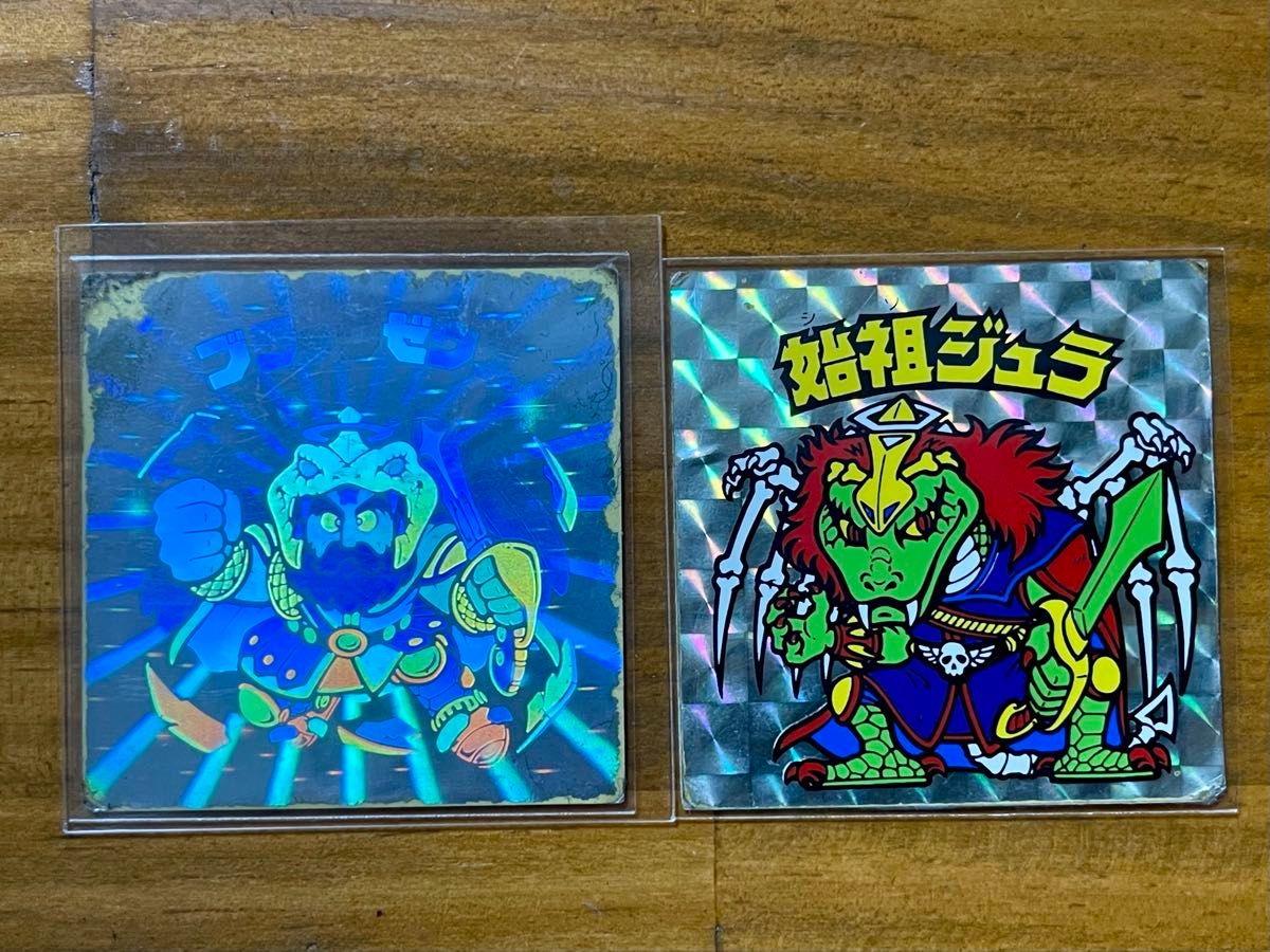 ブラックゼウス 始祖ジュラ ビックリマン チョコ版 ヘッド スリーブ