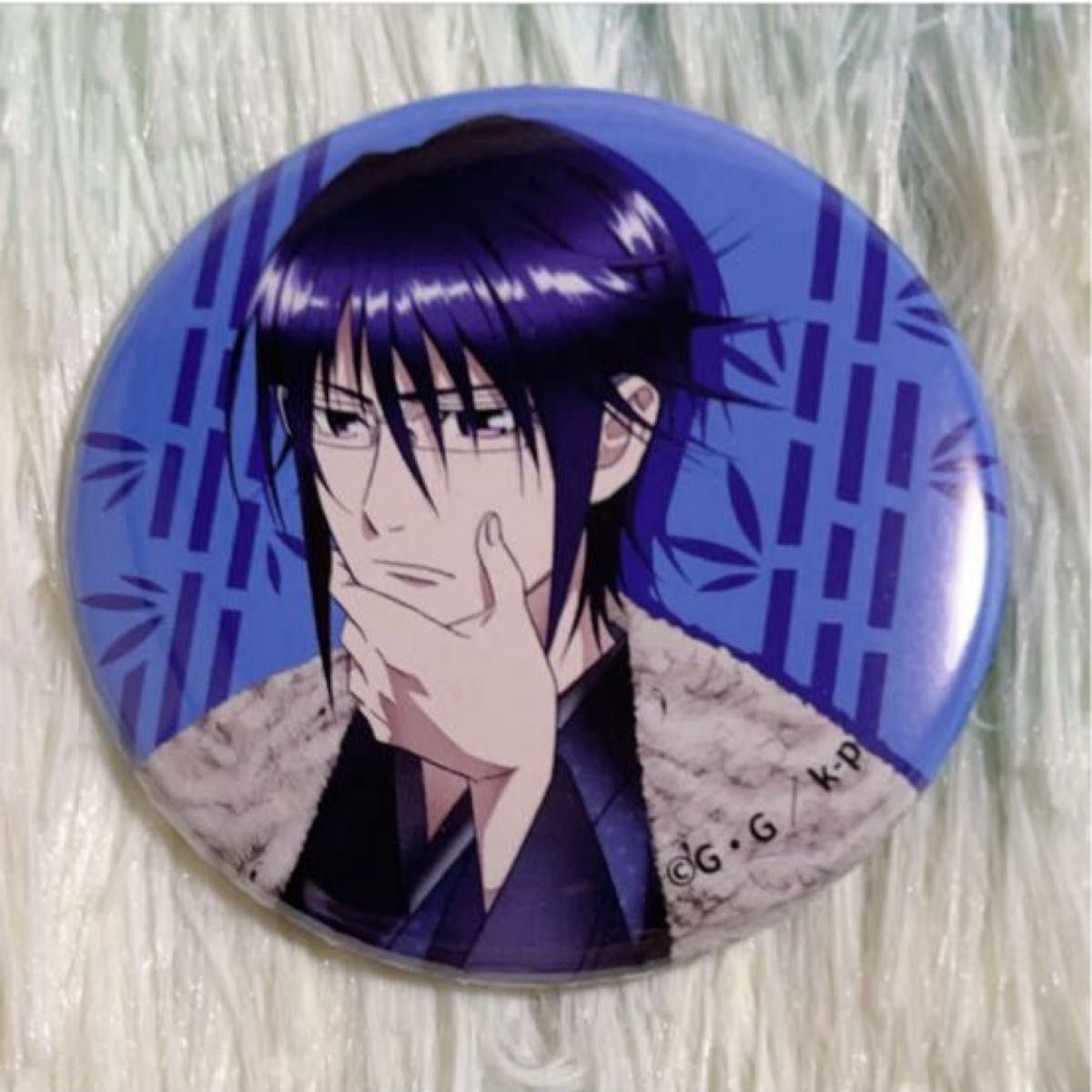 アニメK 周防尊 吠舞羅 缶バッジ BIG缶バッジ シルエット アニメK 周防