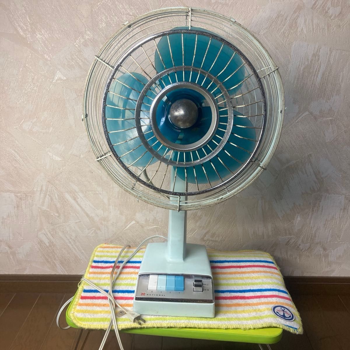 レトロ扇風機 NATIONAL ELECTRIC FAN〜 ナショナル エレクトリック