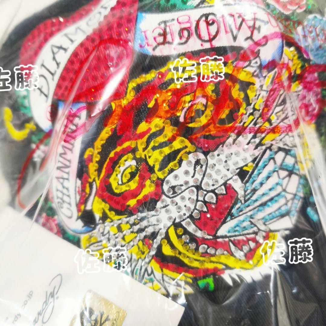 最安値 新品 ちゃんみな×Ed Hardy キャップ 帽子 プリントver｜Yahoo