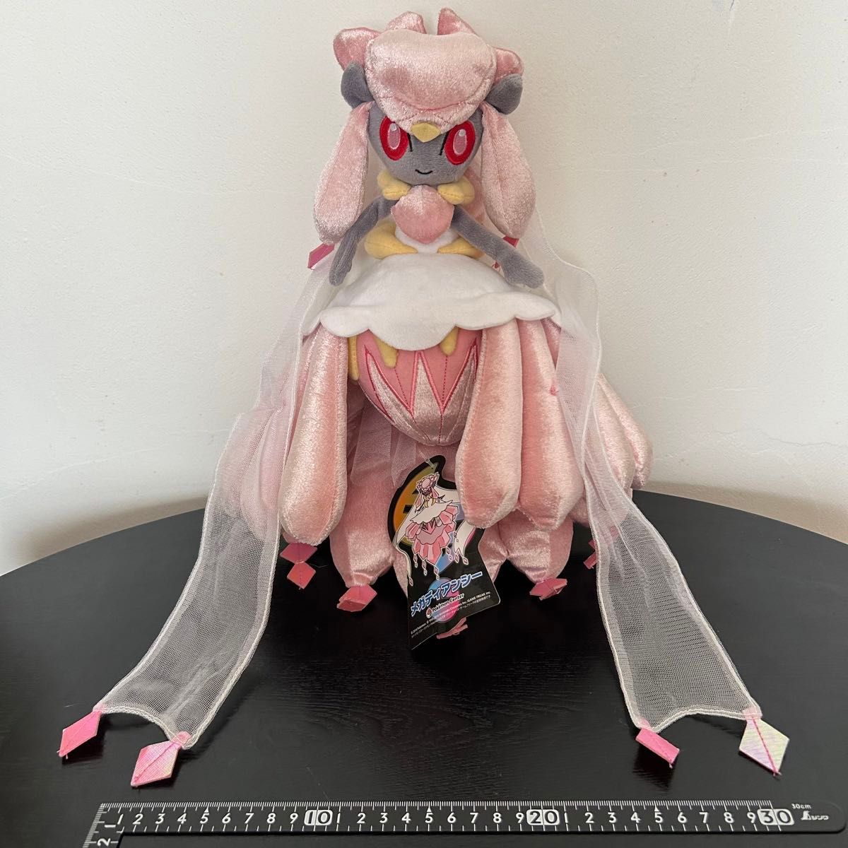 中古品 ポケモンセンター メガディアンシー ぬいぐるみ タグ付き