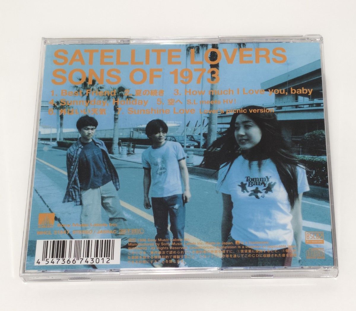 極美品 CD SATELLITE LOVERS SONS OF 1973 サテライト・ラヴァーズ