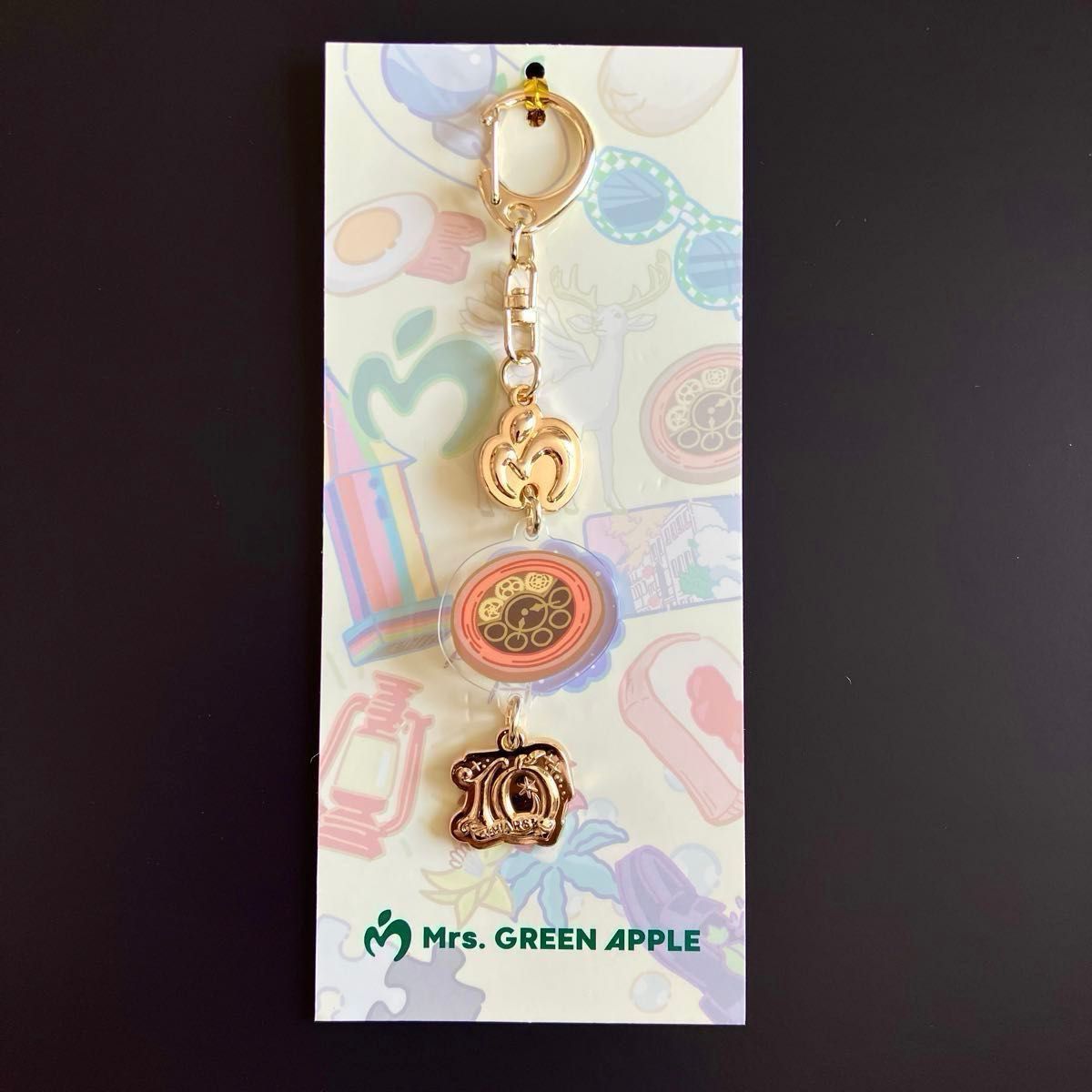 Mrs GREEN APPLE ポップアップ ランダムチャームキーホルダー N