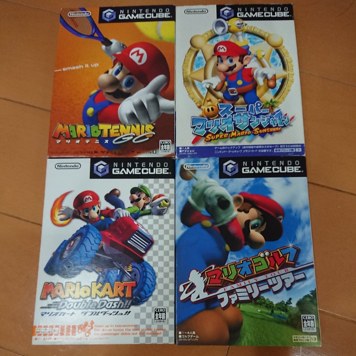 Nintendoゲームキューブソフト マリオシリーズ4本セット｜Yahoo!フリマ