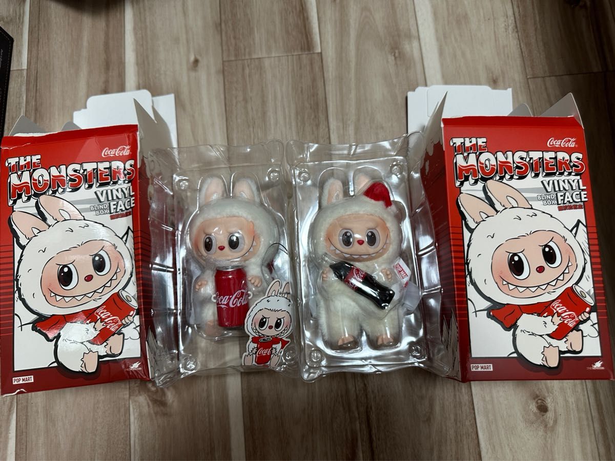 POPMART ザ モンスターズ (ラブブ) コカ・コーラ シリーズ ぬいぐるみ