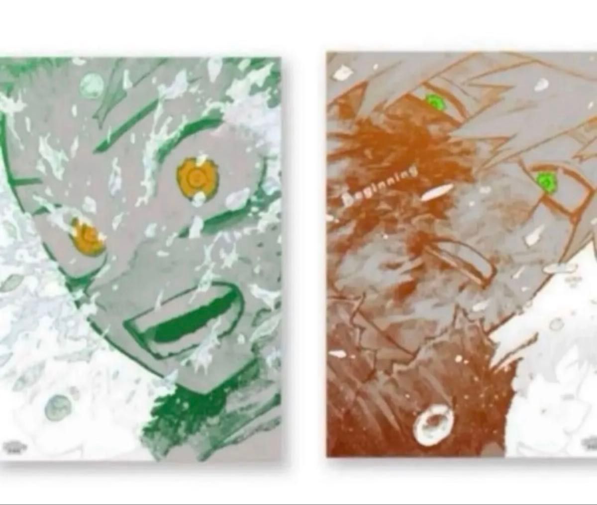 僕のヒーローアカデミア ヒロアカ 原画展 A2 ポスター the beginning