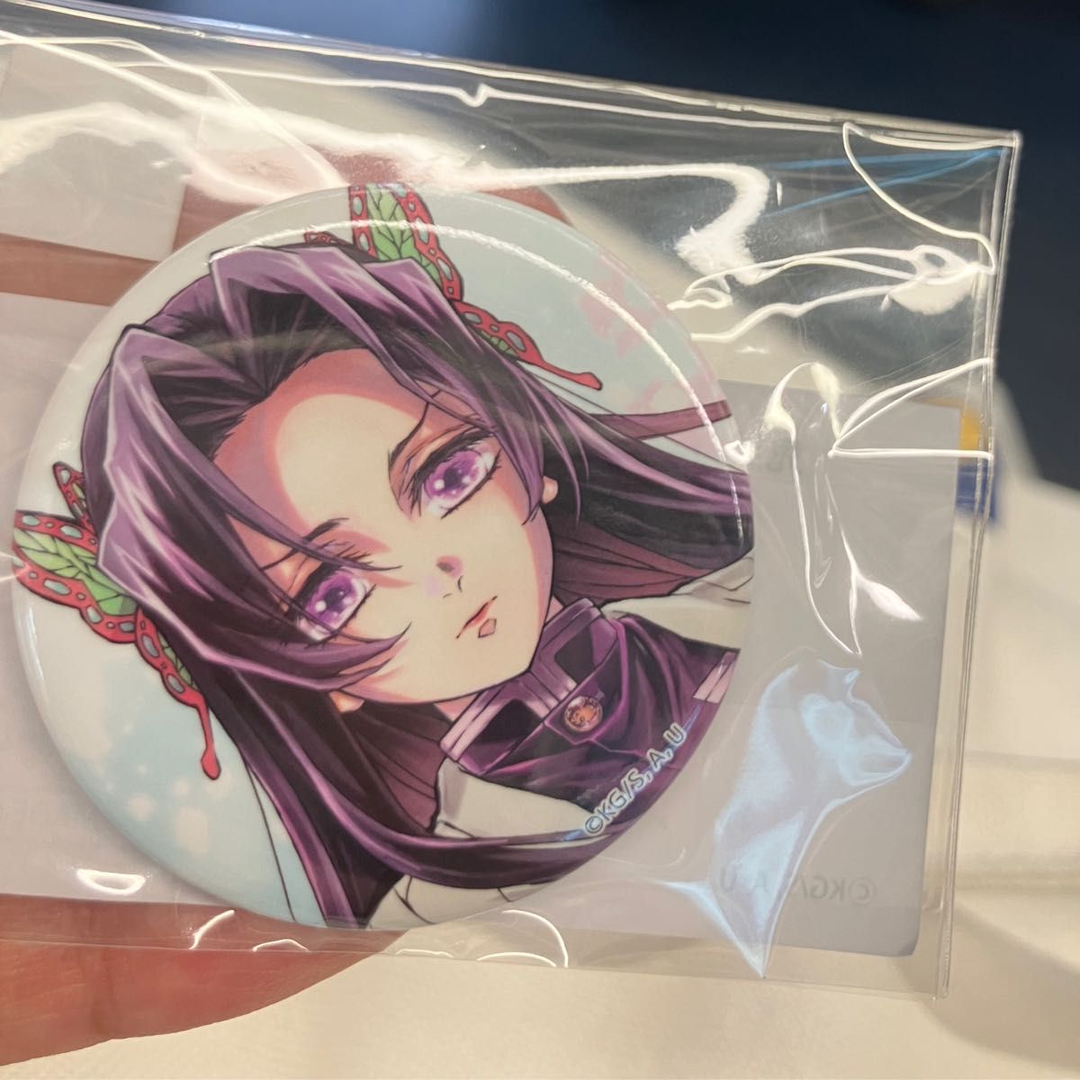 ufotable webshopくじ しのぶとカナエ E賞 カナエ 44mm缶バッジ 鬼滅の